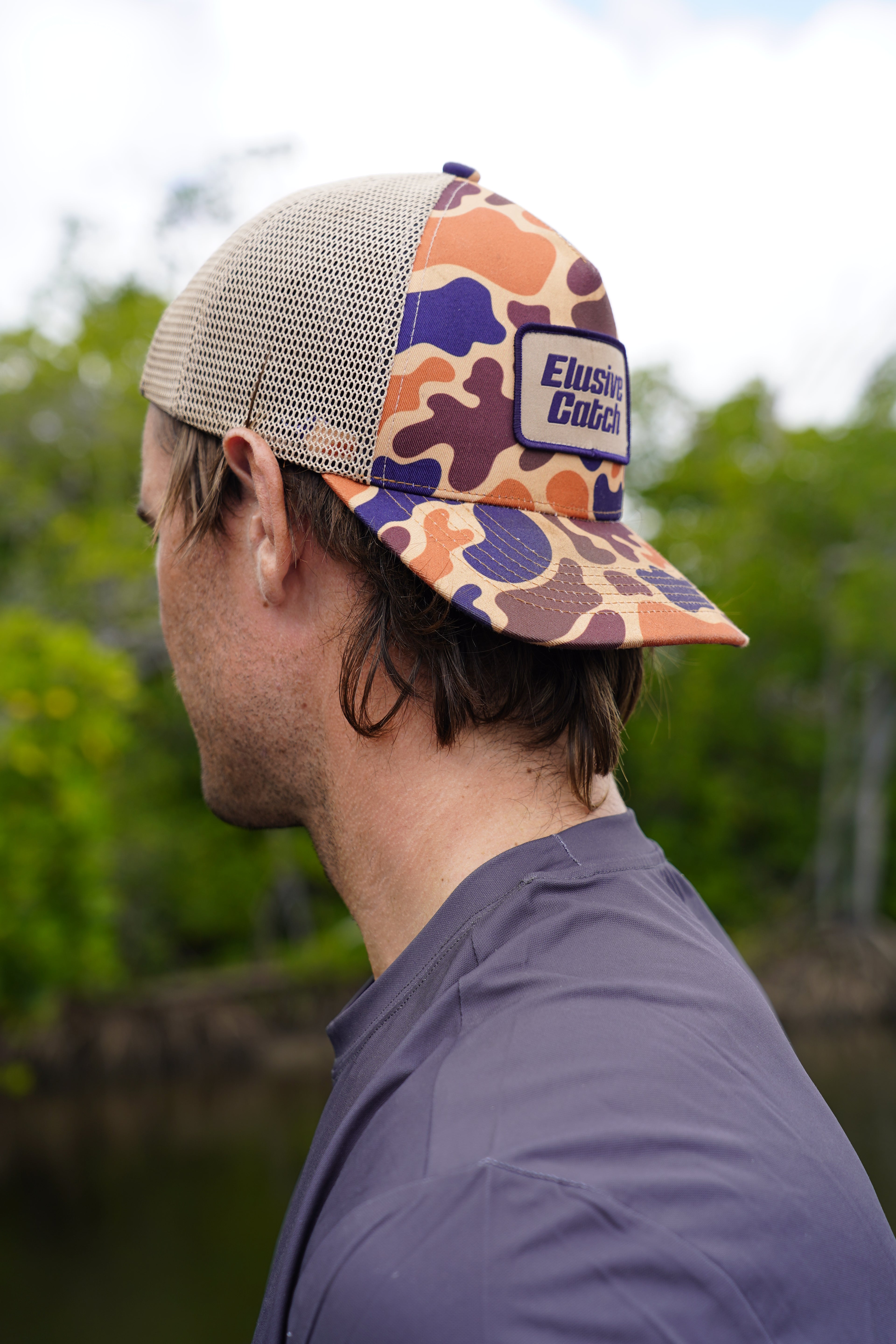 Pursuit Trucker Cap Beige