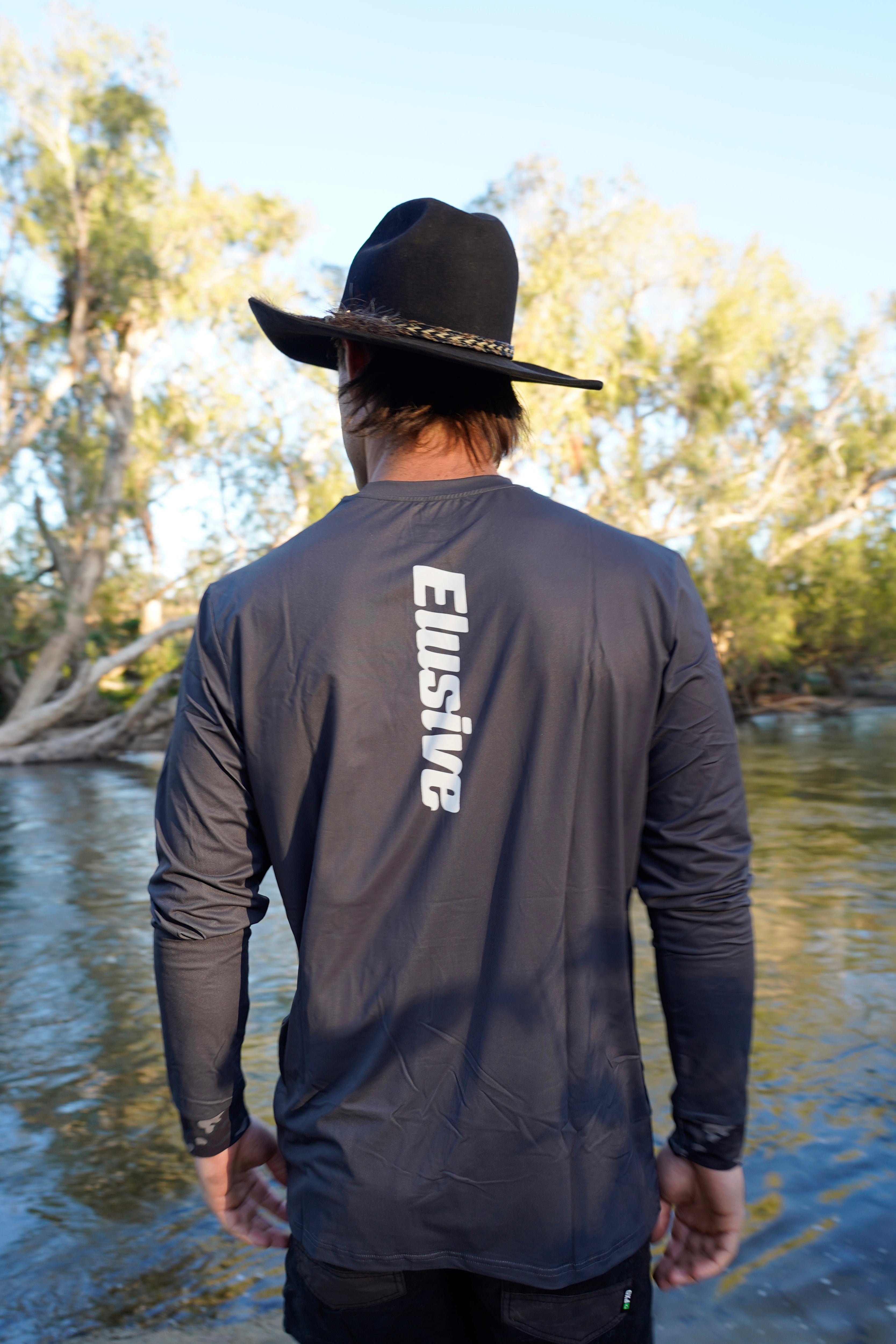 Pursuit Fishing Shirt Charcoal
